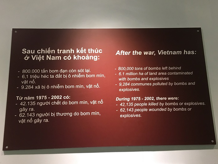 HCMC war remnants museum